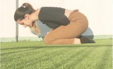 mandukasana (frog pose)